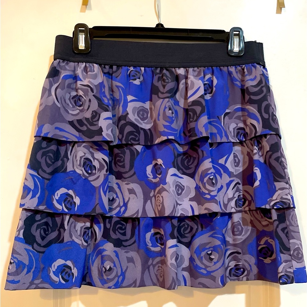 Banana Republic ruffle skirt size petite 4